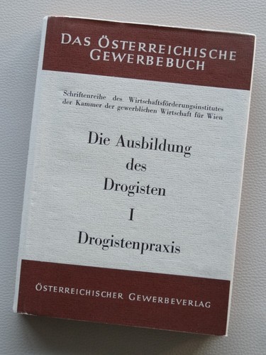Die ausbildung des - des, drogisten