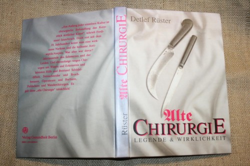 Fachbuch alte chirurgie - fachbuch,