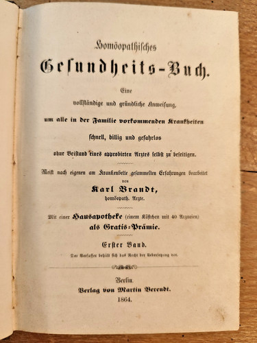 Brandt homöopathisches - brandt,