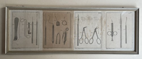 Orig tafeln 1790 gerahmt - 1790,