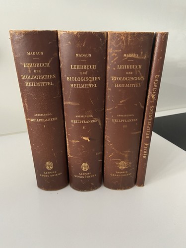 Madaus lehrbuch biolog - g.,