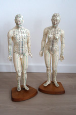 2 STÜCK  VINTAGE AKUPUNKTUR